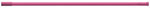 Карниз для штор ванных комнат, прямой, темно-розовый, RIA0212